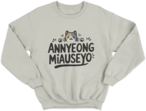 Moletom Careca - Annyeong Miauseyo