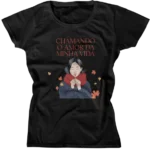 Camiseta Baby Look - Chamando O Amor Da Minha Vida