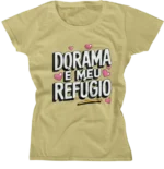 Camiseta Baby Look - Dorama E Meu Refugio