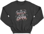 Moletom Careca - Em Busca Do Meu Oppa