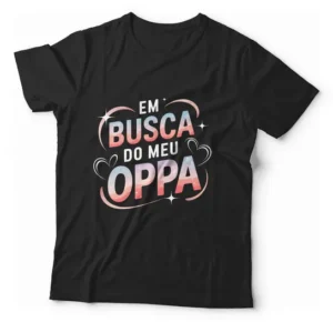 Camiseta Unissex - Em Busca Do Meu Oppa