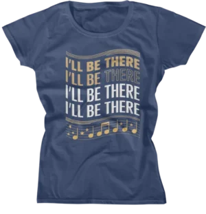 Camiseta Baby Look - Ill Be There 01