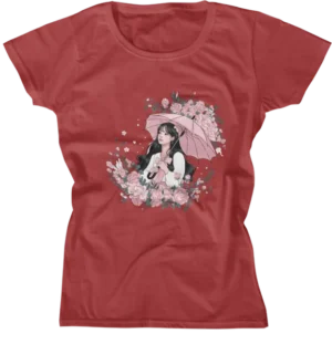 Camiseta Baby Look - Korean Beauty