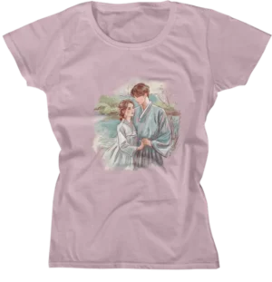 Camiseta Baby Look - Korean Couple 01