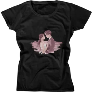 Camiseta Baby Look - Korean Couple 02