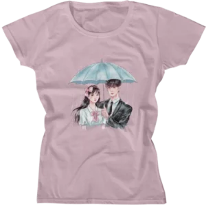 Camiseta Baby Look - Korean Couple 03