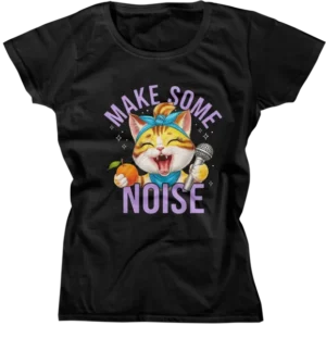Camiseta Baby Look - Make Some Noise 02