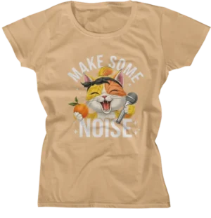 Camiseta Baby Look - Make Some Noise 03