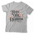 Camiseta Unissex - Minha Vida Parece Um Dorama 01