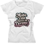 Camiseta Baby Look - Minha Vida Parece Um Dorama 04