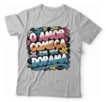 Camiseta Unissex - O Amor Começa Em Um Dorama 01