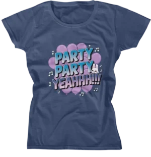Camiseta Baby Look - Party Party Yeah 01