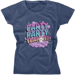Camiseta Baby Look - Party Party Yeah 02