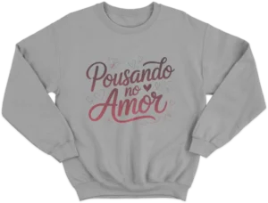 Moletom Careca - Pousando No Amor