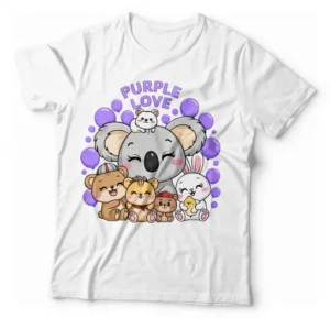 Camiseta Unissex - Purple Love