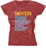 Camiseta Baby Look - Seven
