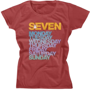 Camiseta Baby Look - Seven